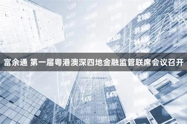 富余通 第一届粤港澳深四地金融监管联席会议召开