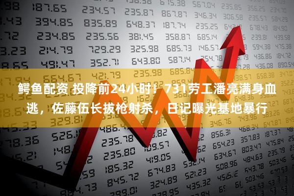 鳄鱼配资 投降前24小时！731劳工潘亮满身血逃，佐藤伍长拔枪射杀，日记曝光基地暴行